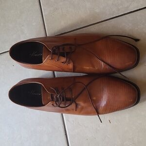 Kenneth Cole Brown Re Fresh Leather Shoes size 11.5